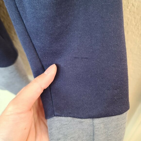 Columbia Jacket Womens Small Navy Blue Knit Full Zip Omni Wick Sportswear Active - Picture 9 of 12